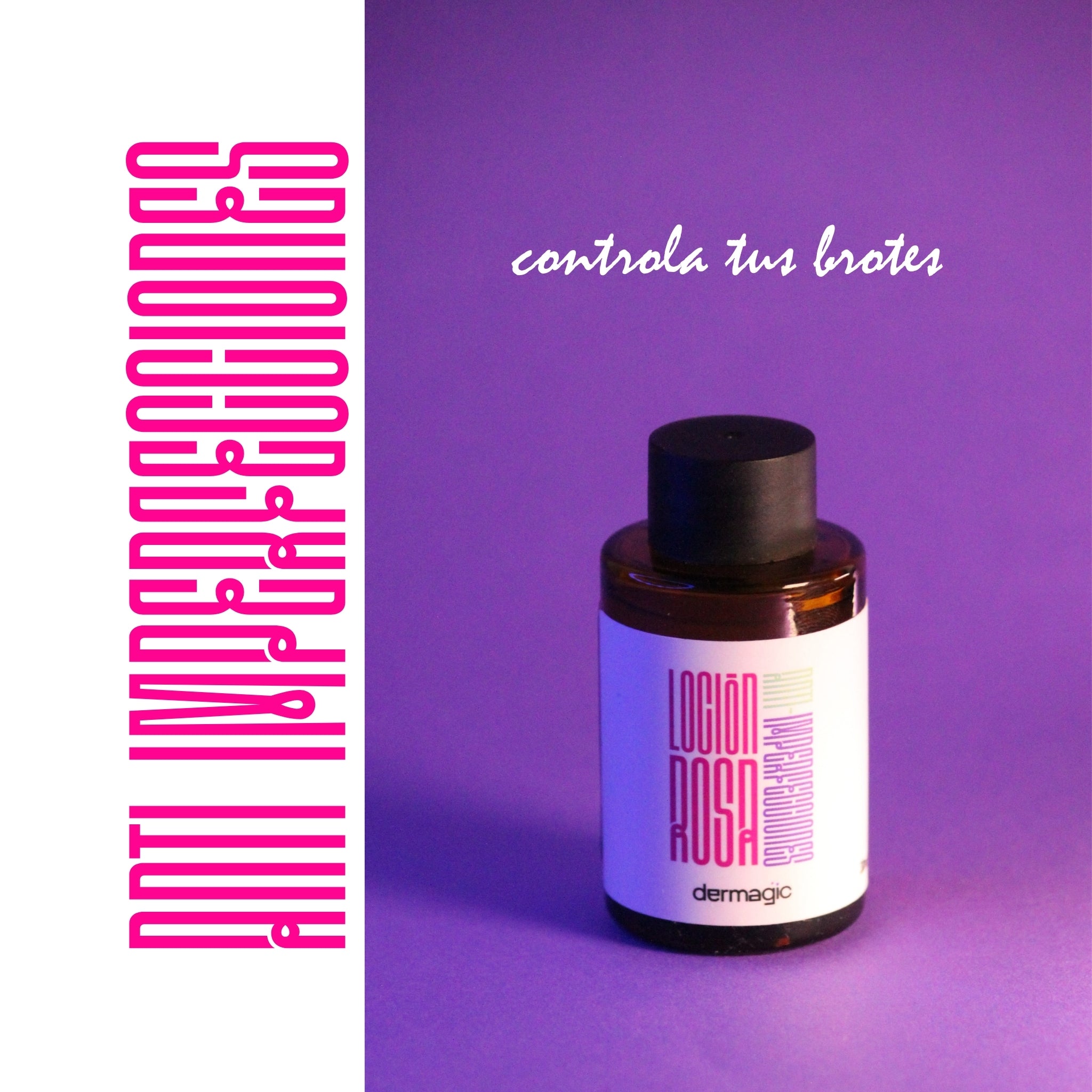 Loción Rosa Secante